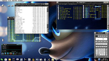 Screenshot of Motosu in 32-bit colour